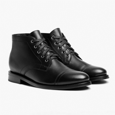Black Thursday Boots Cadet Men's Chukka Boots | UK5836RDU