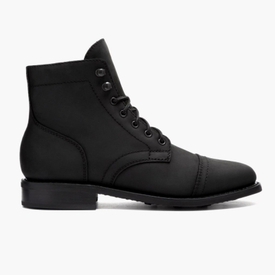 Black Thursday Boots Captain Women's Lace-Up Boots | UK0257IXB