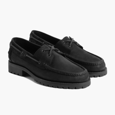 Black Thursday Boots Handsewn Men's Loafers & Boat Shoes | UK2870PUO