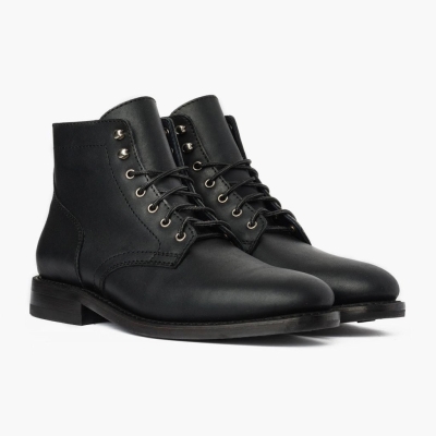 Black Thursday Boots President Men's Lace-Up Boots | UK7532HDN