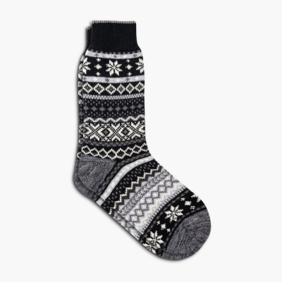 Black Thursday Boots Sodello Norwegian Women's Socks | UK2586KQF