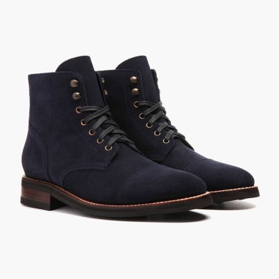 Blue Thursday Boots Captain Men's Lace-Up Boots | UK0945ODS