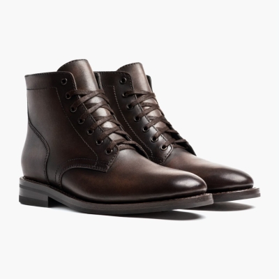 Brown Thursday Boots President Men's Lace-Up Boots | UK6438ZAF