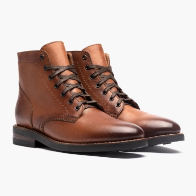 Brown Thursday Boots President Men's Lace-Up Boots | UK8934ZAM