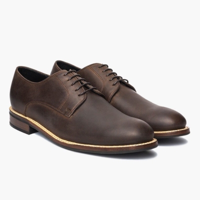 Brown Thursday Boots Statesman Men's Dress Shoes | UK8439HTX