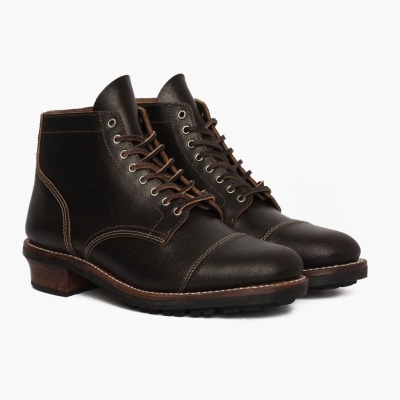 Brown Thursday Boots Vanguard Men's Lace-Up Boots | UK2847IFB