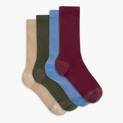 Multicolor Thursday Boots Sodello Classic Crew Women's Socks | UK3714PTL