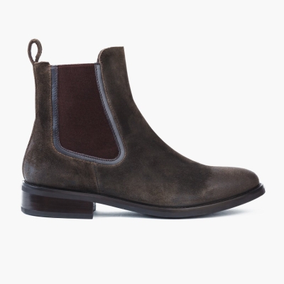 Olive Thursday Boots Duchess Women's Chelsea Boots | UK1796YNU