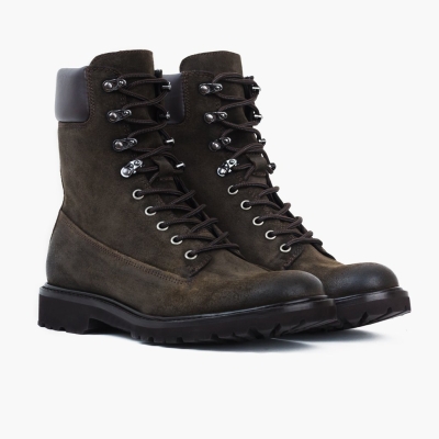 Olive Thursday Boots Explorer Men's New Arrivals | UK1352MPD