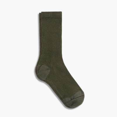 Olive Thursday Boots Sodello Classic Crew Women's Socks | UK2749YWJ