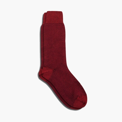 Red Thursday Boots Sodello Birdseye Men's Socks | UK6280ZFS